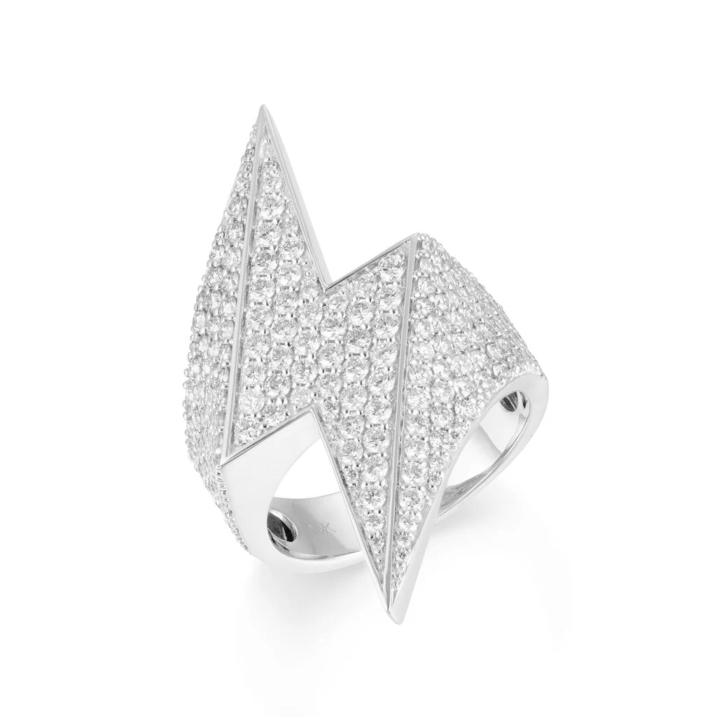 Thunderbolt Diamond Ring - Image 4