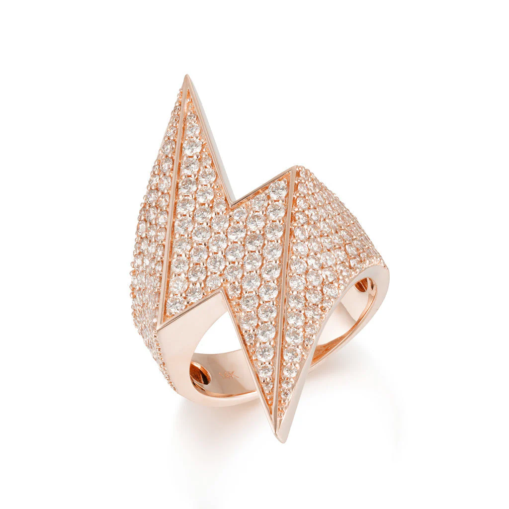 Thunderbolt Diamond Ring - Image 5