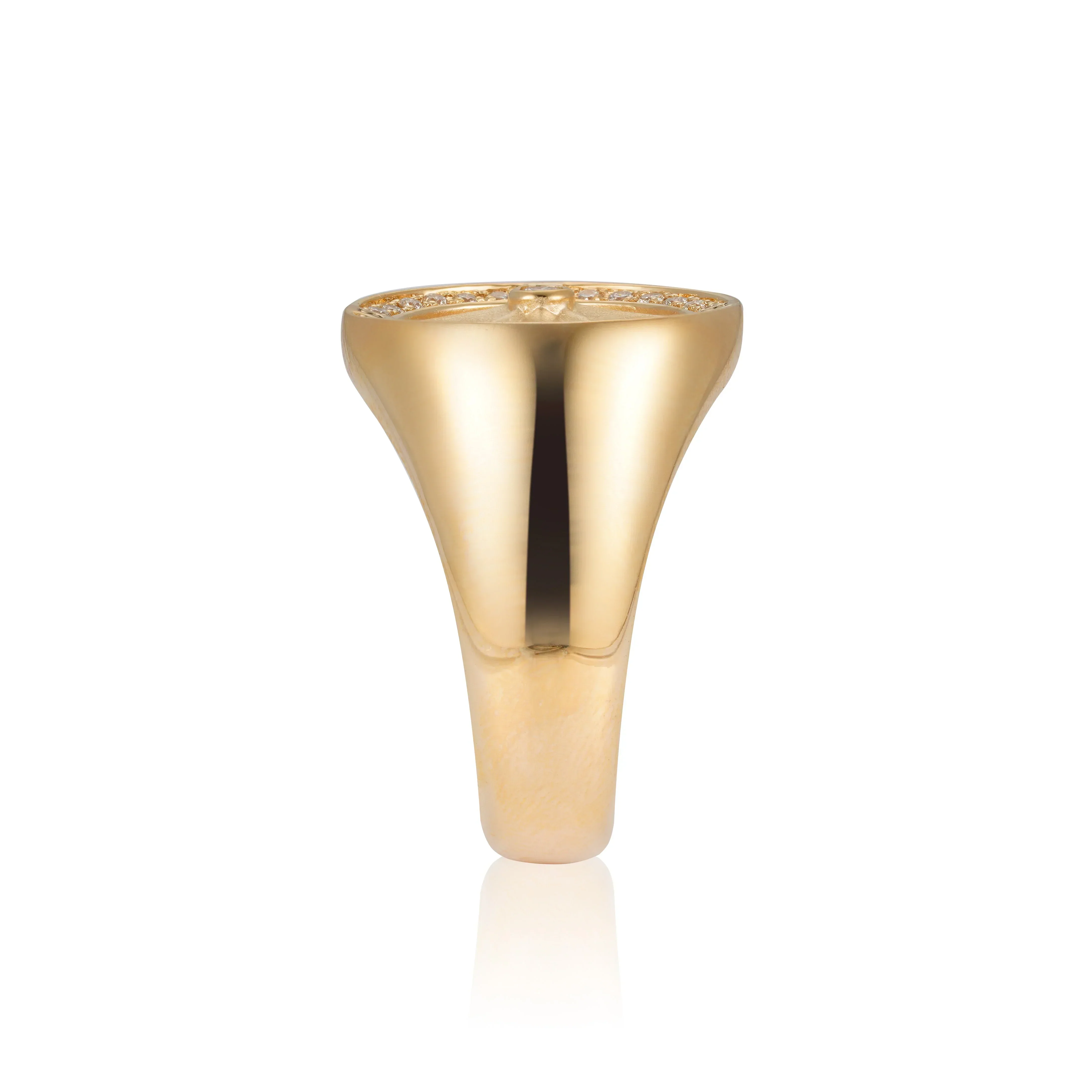 Navigator Diamond Signet Ring - Image 5