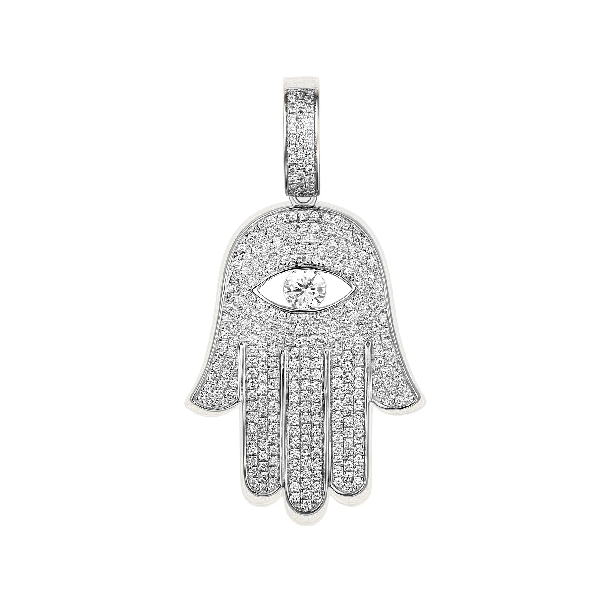 Enlightened Humsa Diamond Pendant - Image 2