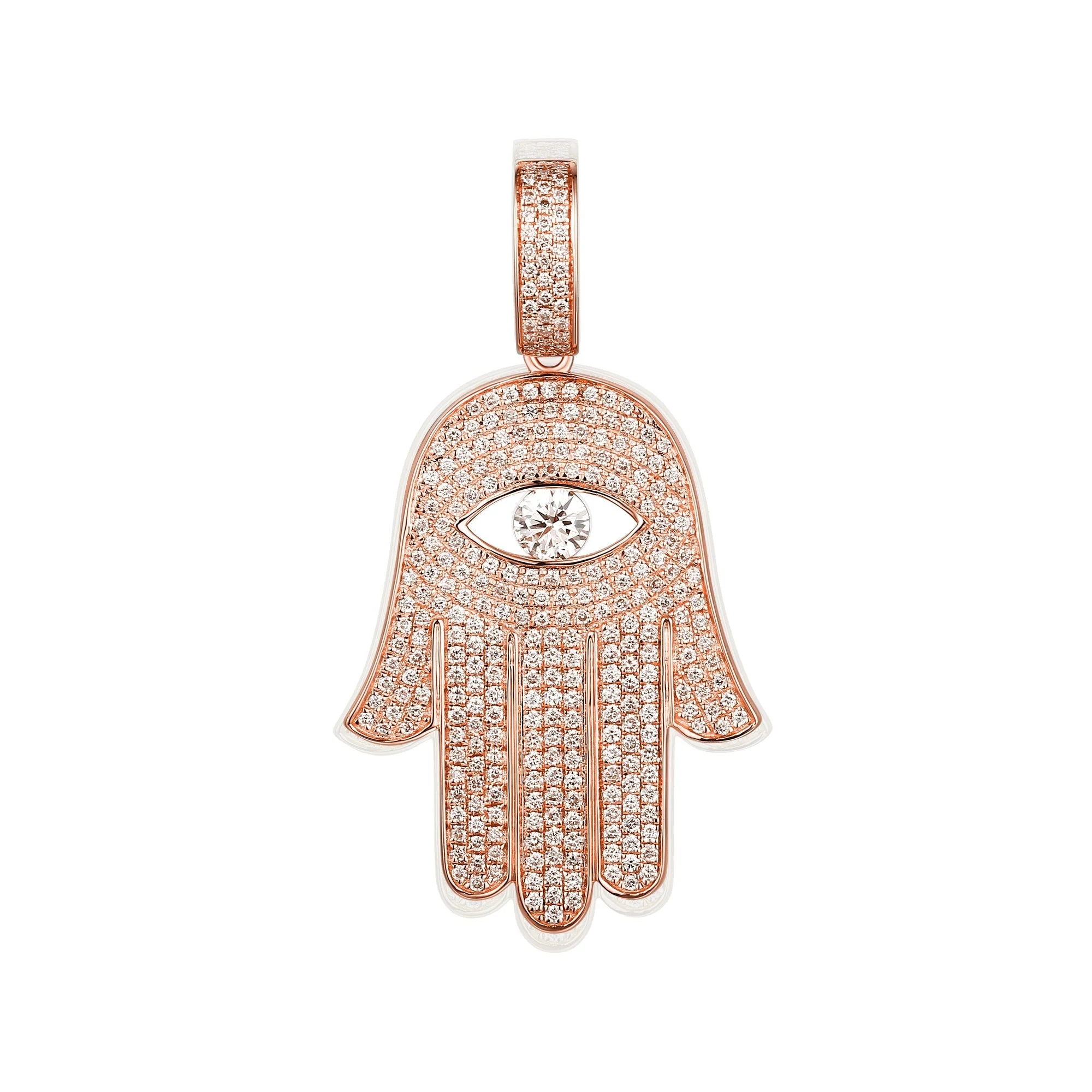 Enlightened Humsa Diamond Pendant - Image 3