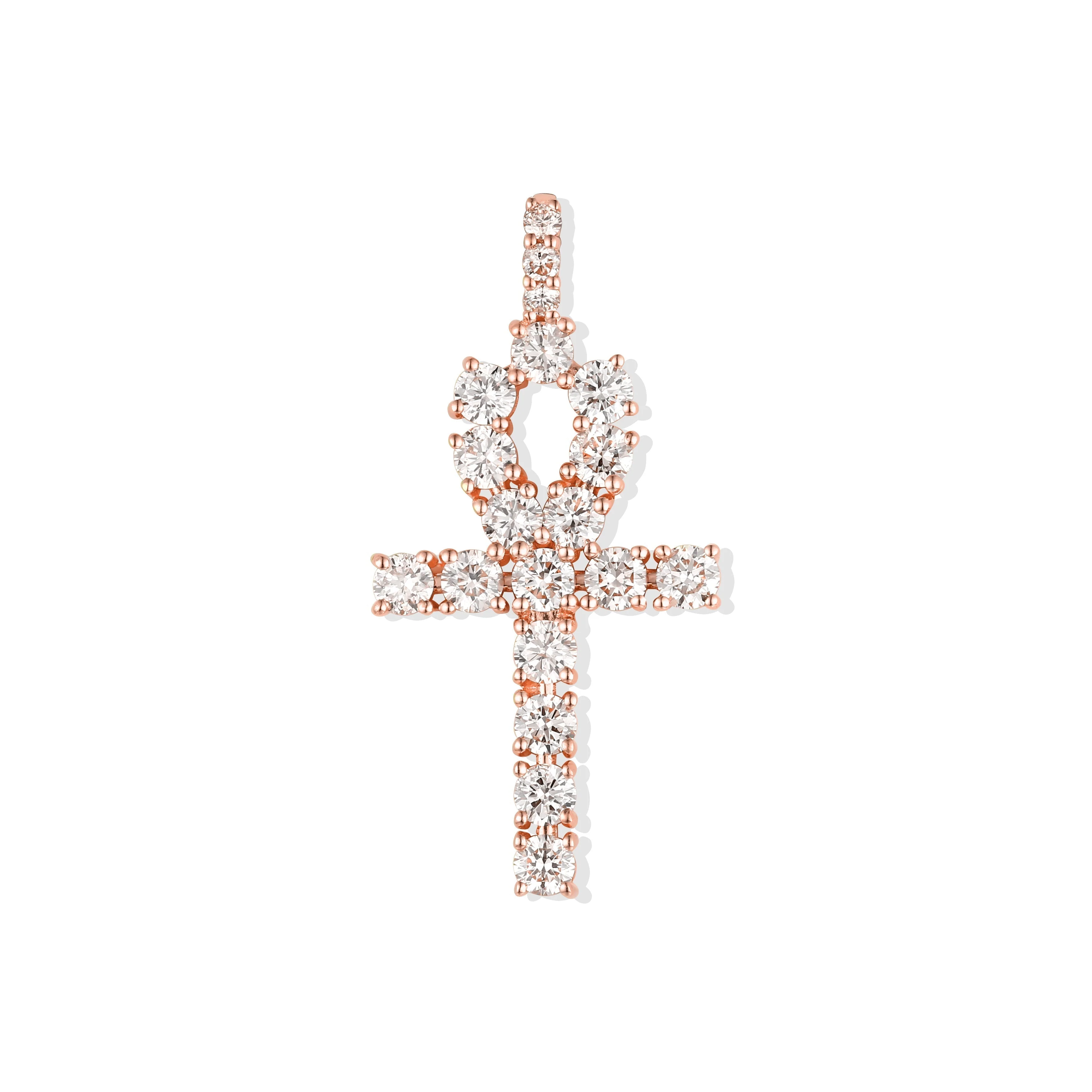 Ankh Diamond Pendant - Image 3