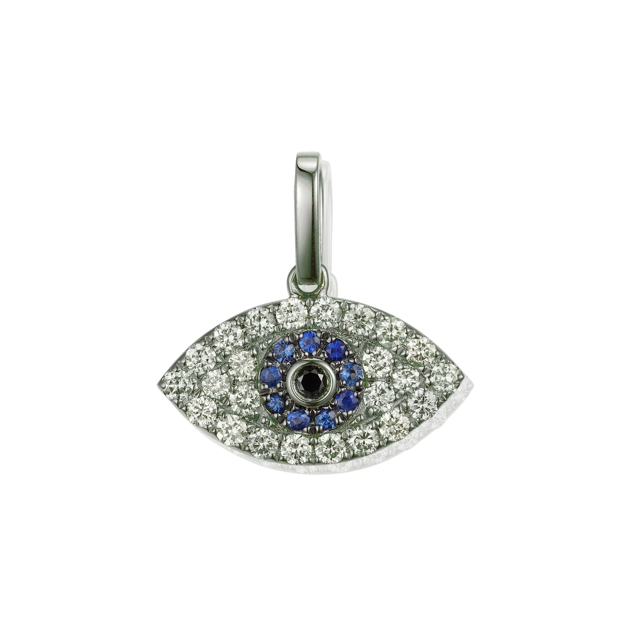 Evil Eye Diamond Pendant - Image 2