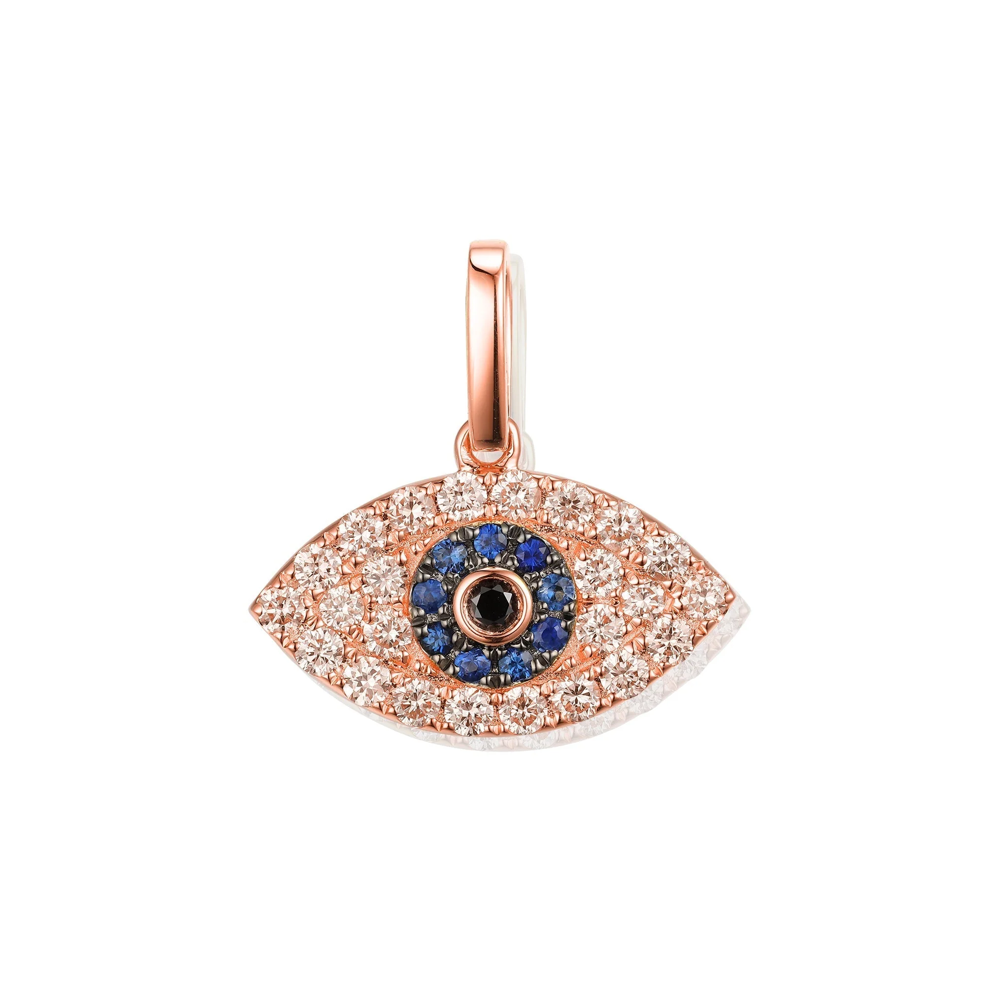 Evil Eye Diamond Pendant - Image 3