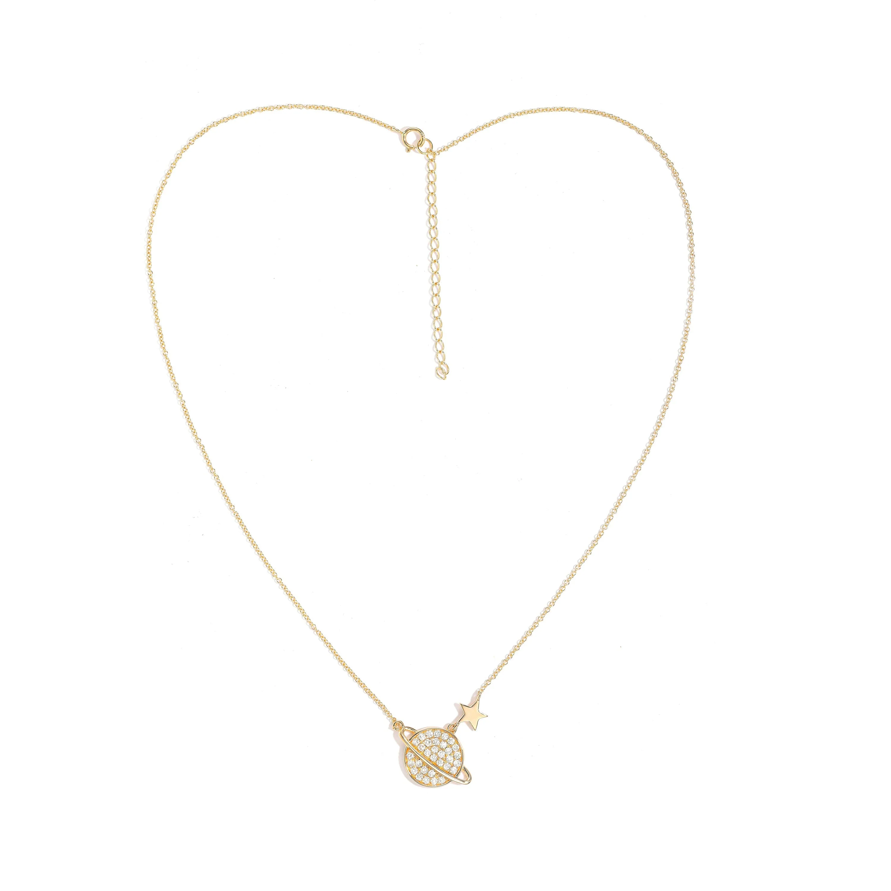 Interstellar Diamond Pendant