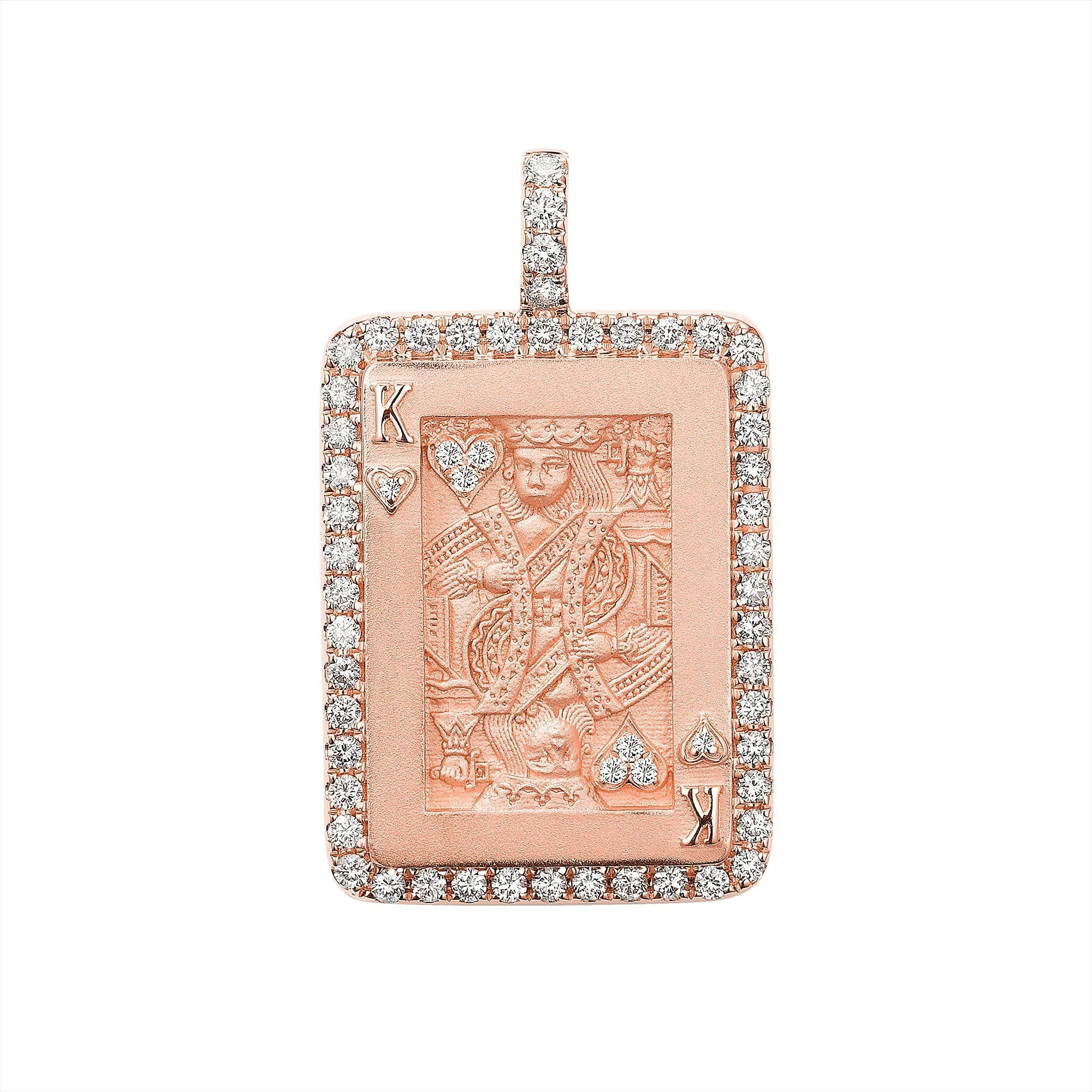 King of Hearts Card Pendant - Image 3