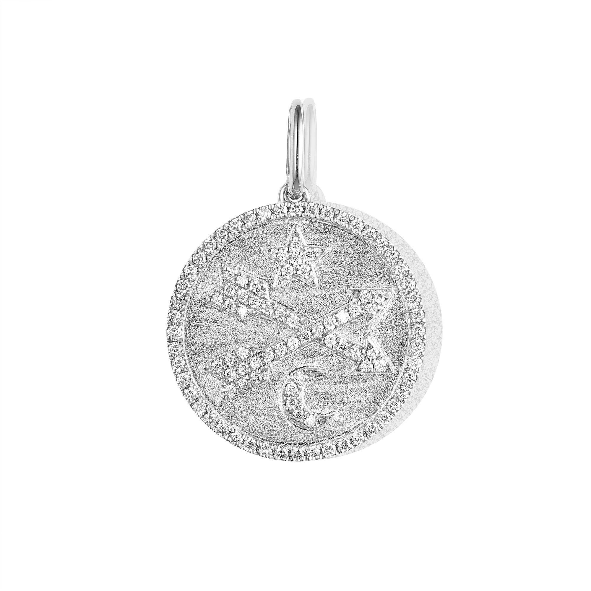 Star Crossed Diamond Pendant - Image 2