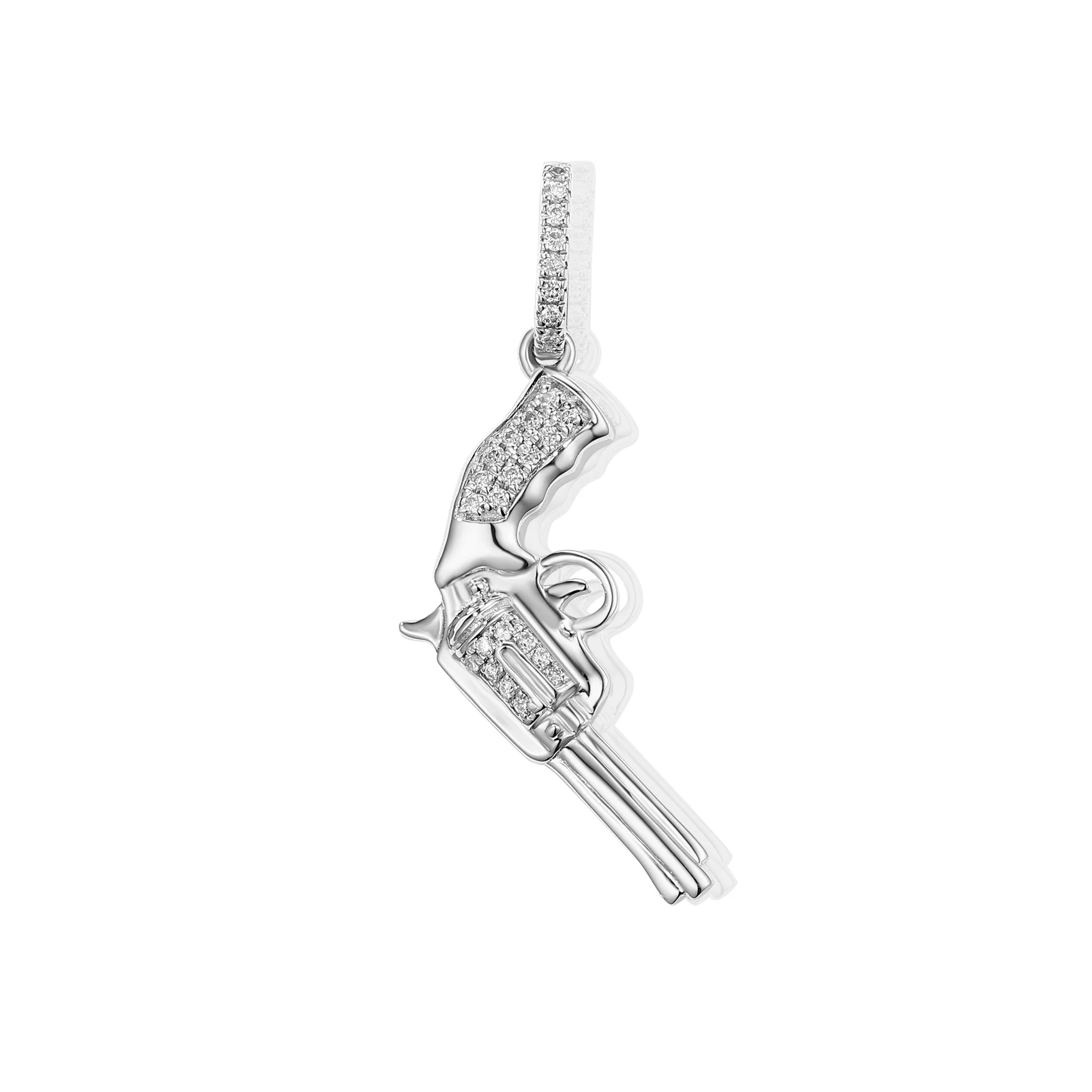 Diamond Revolver Pendant - Image 2