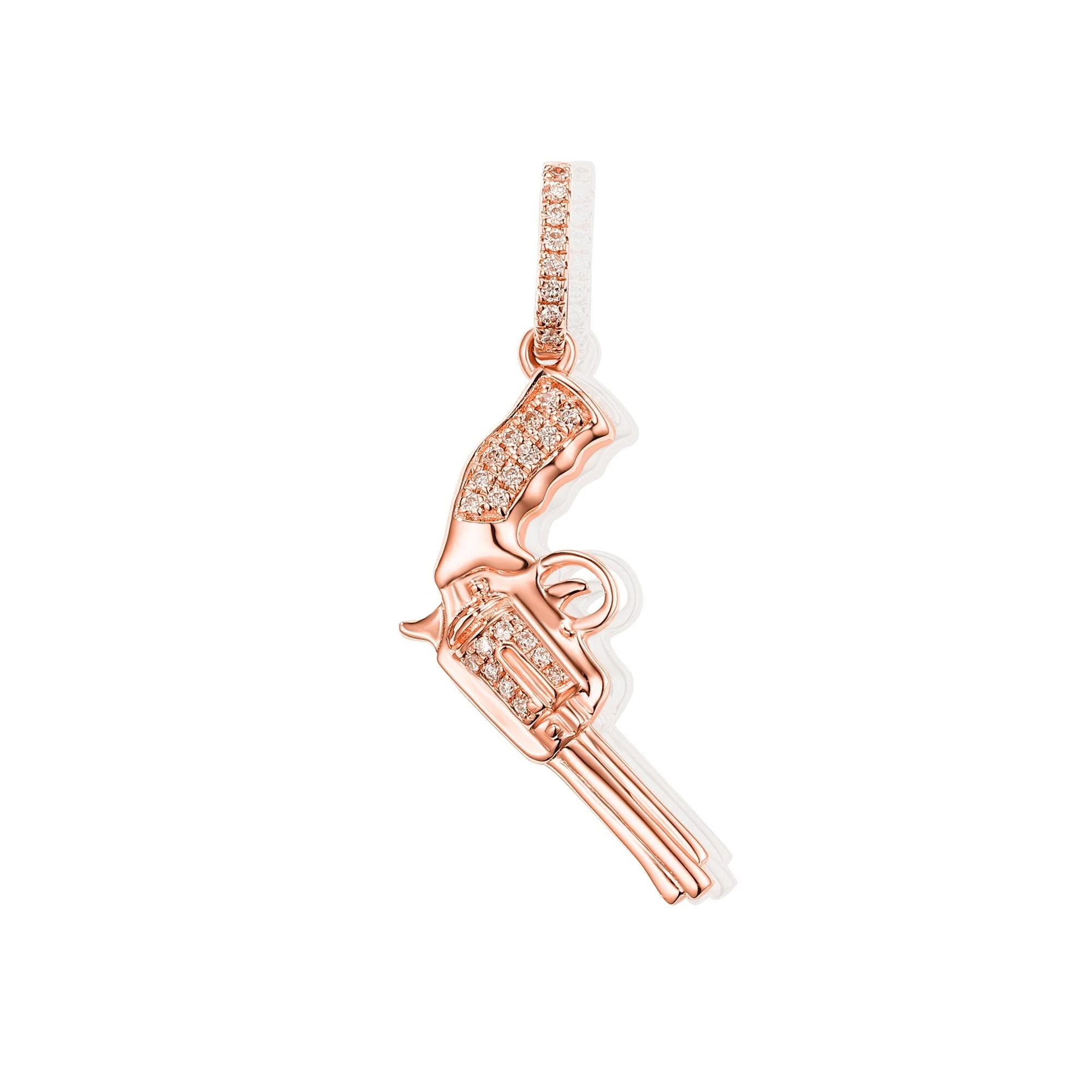 Diamond Revolver Pendant - Image 3