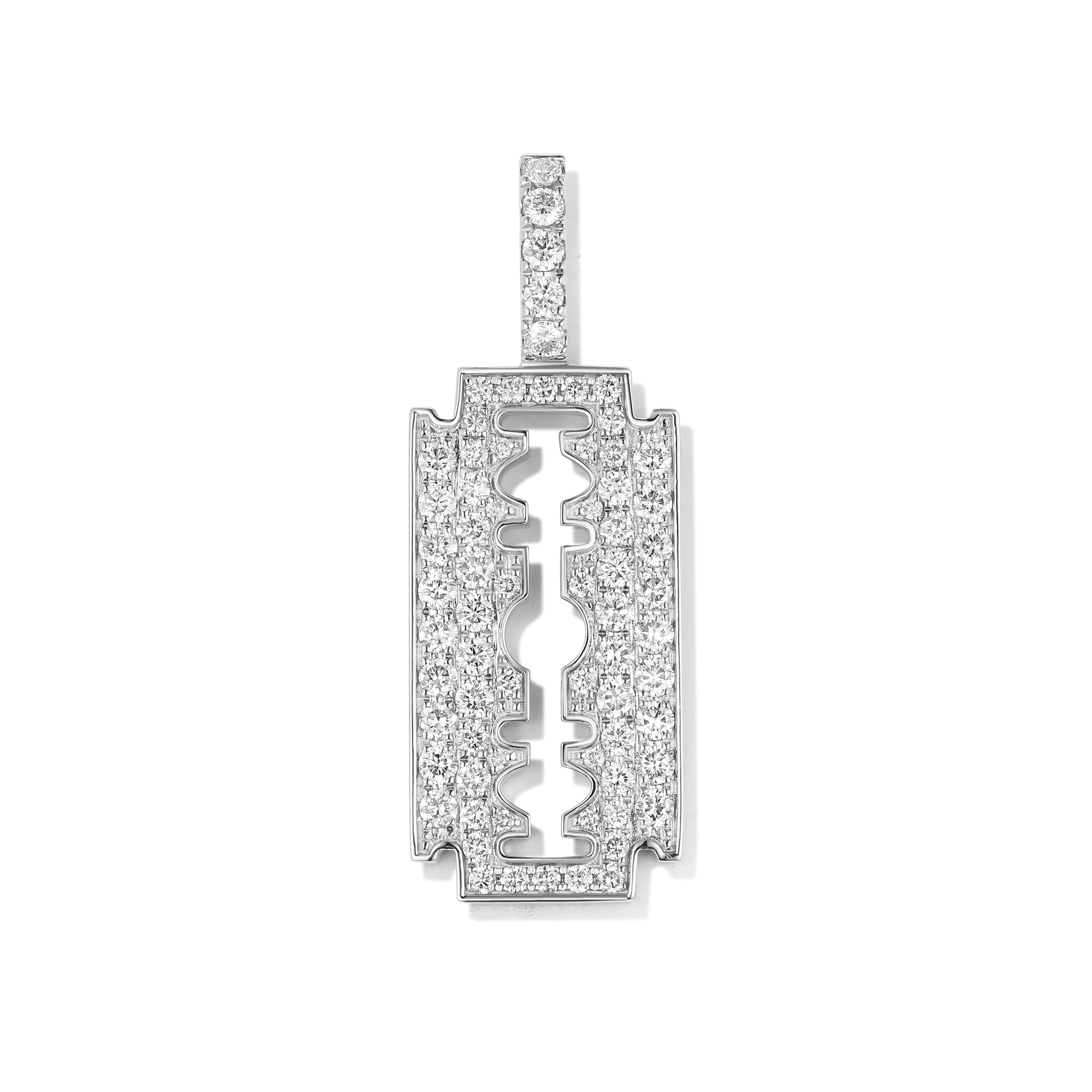 Diamond Razor Pendant - Image 2