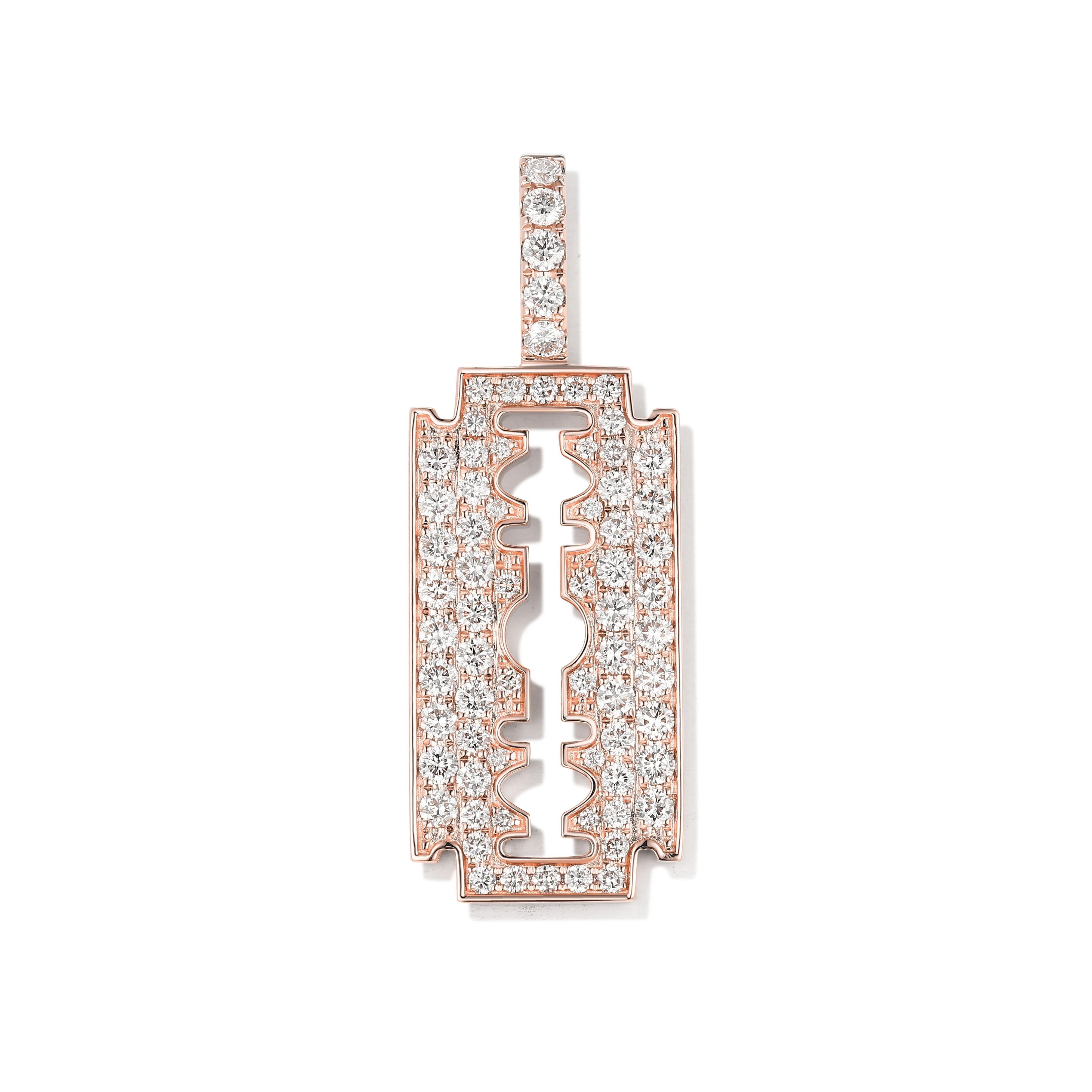Diamond Razor Pendant - Image 3