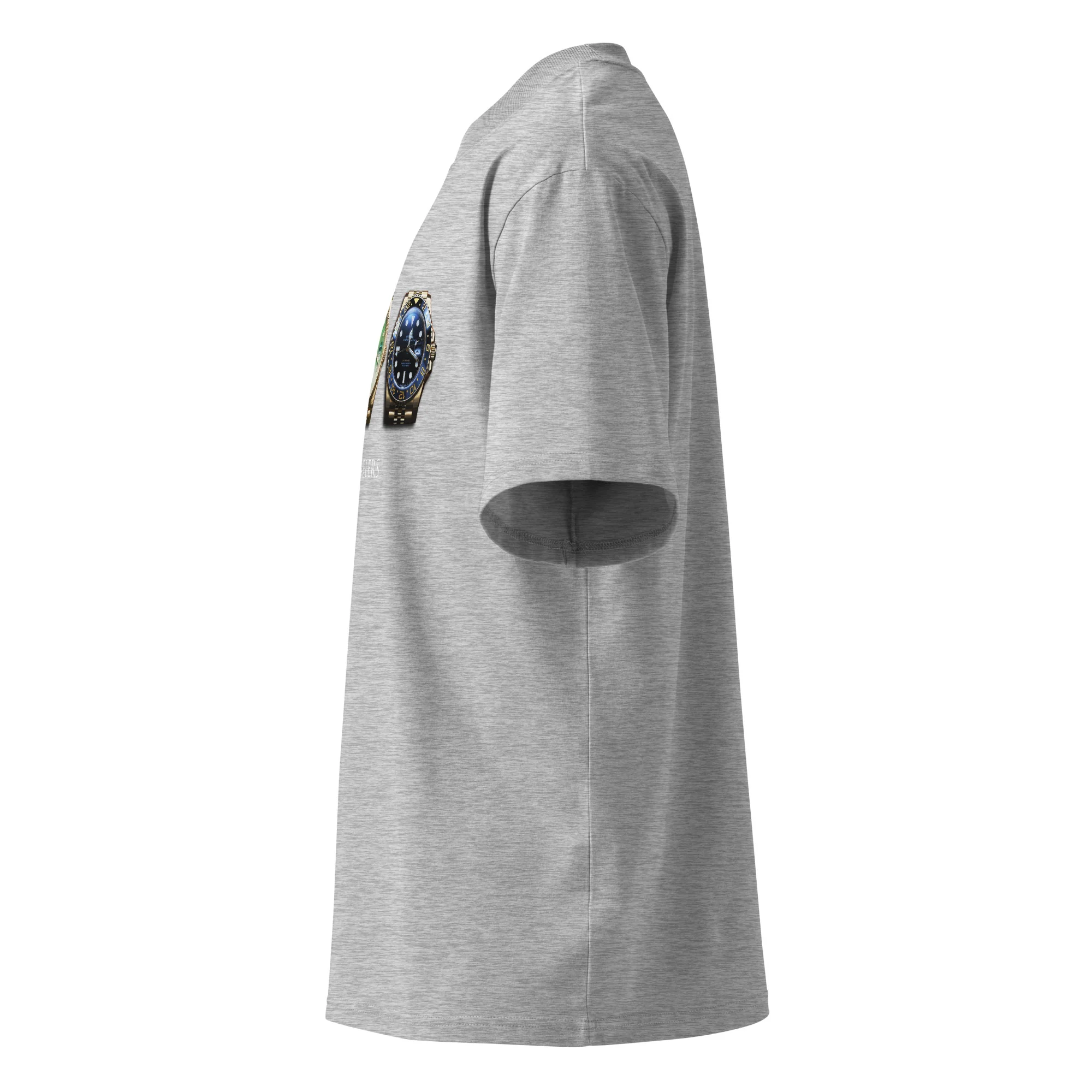 TRIO / Unisex organic oversized high neck t-shirt - Image 12